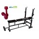 Body Maxx Multi 4 in 1 Bench Press (Incline Decline Flat Abs) With 1 Kg x 2 Pvc Dumbells 